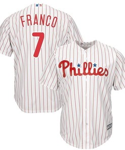 Maikel Franco Philadelphia Phillies Cool Base Player Jersey - White - Robokeg