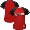 Majestic Womens 2015 Mlb All-star Game National League Cool Base Batting Practice Jersey - Red - Robokeg