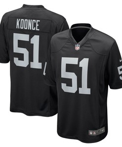Malcolm Koonce Las Vegas Raiders Game Jersey - Black Nfl - Robokeg