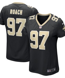 Malcolm Roach New Orleans Saints Womens Team Game Jersey - Black Nfl - Robokeg
