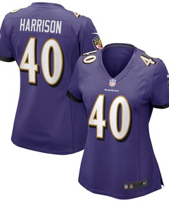 Malik Harrison Baltimore Ravens Womens Game Jersey - Purple Nfl - Robokeg