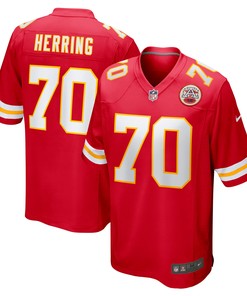 Malik Herring Kansas City Chiefs Game Jersey - Red Nfl - Robokeg