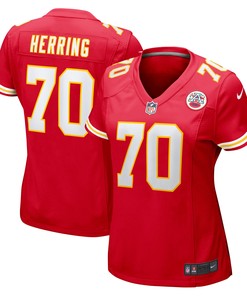Malik Herring Kansas City Chiefs Womens Game Jersey - Red Nfl - Robokeg