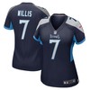 Malik Willis Tennessee Titans Womens Player Game Jersey - Navy Nfl - Robokeg