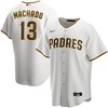 Manny Machado 13 San Diego Padres Alternate Player Men Jersey - White Jersey - Robokeg