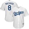 Manny Machado Los Angeles Dodgers Big And Tall Cool Base Player Jersey - White - Robokeg