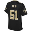 Manti Teo New Orleans Saints Nfl Pro Line Womens Team Color Player Jersey - Black - Robokeg
