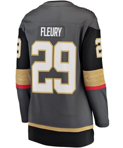 Marc-Andre Fleury Vegas Golden Knights Women's Home Breakaway Player Jersey - Black - Robokeg