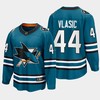 Marc-Edouard Vlasic 44 San Jose Sharks 2022-23 Home The Evolve Teal Jersey - Robokeg