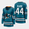 Marc-Edouard Vlasic 44 San Jose Sharks 2022-23 Home Women Premier Breakaway Jersey Teal - Robokeg