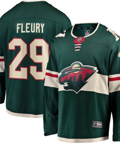 Marc-andre Fleury Minnesota Wild Fanatics Branded Home Breakaway Player Jersey - Green Nhl - Robokeg