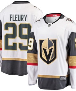 Marc-andre Fleury Vegas Golden Knights Away Breakaway Player Jersey - White - Robokeg
