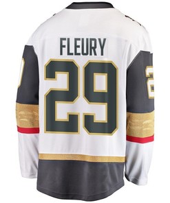 Marc-andre Fleury Vegas Golden Knights Away Breakaway Player Jersey - White - Robokeg