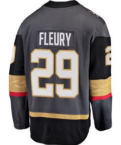 Marc-andre Fleury Vegas Golden Knights Breakaway Player Jersey - Black - Robokeg