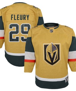 Marc-andre Fleury Vegas Golden Knights Preschool 2020/21 Alternate Premier Player Jersey - Gold Nhl - Robokeg