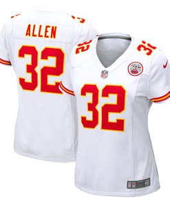 Marcus Allen Kansas City Chiefs Womens Retired Game Jersey - White Nfl - Robokeg