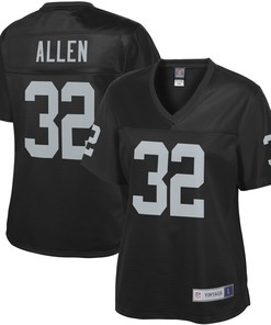 Marcus Allen Las Vegas Raiders Nfl Pro Line Womens Retired Player Jersey - Black - Robokeg