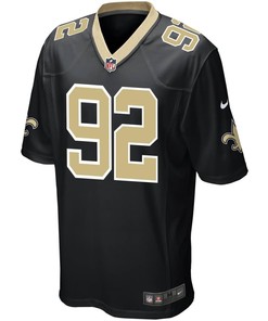 Marcus Davenport New Orleans Saints 2018 Nfl Draft First Round Pick Game Jersey - Black - Robokeg