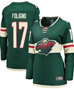 Marcus Foligno Minnesota Wild Fanatics Branded Womens Breakaway Player Jersey - Green Nhl - Robokeg