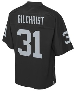 Marcus Gilchrist Oakland Raiders Nfl Pro Line Player Jersey - Black - Robokeg