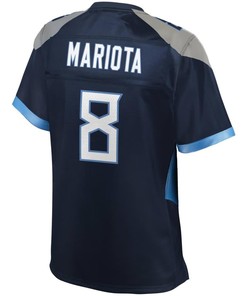 Marcus Mariota Tennessee Titans Nfl Pro Line Womens Jersey - Navy - Robokeg