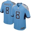 Marcus Mariota Tennessee Titans Nike Player Game Jersey - Light Blue - Robokeg