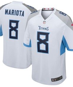 Marcus Mariota Tennessee Titans Nike Player Game Jersey - White - Robokeg