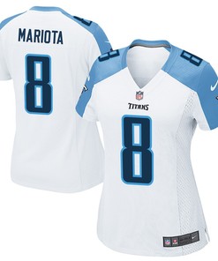 Marcus Mariota Tennessee Titans Nike Womens 2015 Game Jersey - White - Robokeg