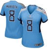 Marcus Mariota Tennessee Titans Nike Womens Player Game Jersey - Light Blue - Robokeg