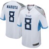 Marcus Mariota Tennessee Titans Nike Youth Player Game Jersey - White - Robokeg