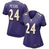 Marcus Peters Baltimore Ravens Womens Game Jersey - Purple Nfl - Robokeg
