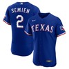 Marcus Semien Texas Rangers Alternate Authentic Player Jersey - Royal Mlb - Robokeg