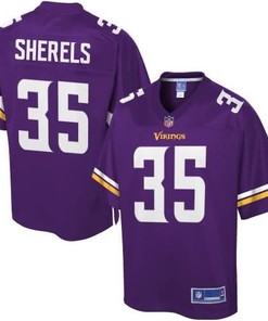 Marcus Sherels Minnesota Vikings Nfl Pro Line Youth Player Jersey - Purple - Robokeg