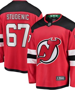 Marian Studenic New Jersey Devils Fanatics Branded Home Breakaway Player Jersey - Red Nhl - Robokeg
