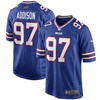 Mario Addison Buffalo Bills Game Player Jersey - Royal Nfl - Robokeg