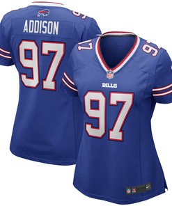 Mario Addison Buffalo Bills Womens Player Game Jersey - Royal Nfl - Robokeg
