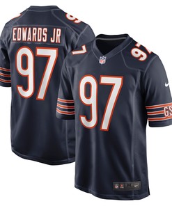 Mario Edwards Jr. Chicago Bears Game Jersey - Navy Nfl - Robokeg