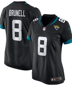 Mark Brunell Jacksonville Jaguars Womens Game Retired Player Jersey - Black Nfl - Robokeg