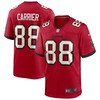 Mark Carrier Tampa Bay Buccaneers Game Retired Player Jersey - Red Nfl - Robokeg