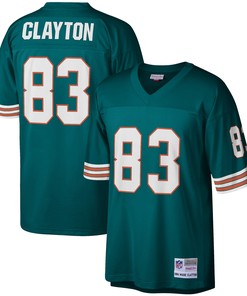 Mark Clayton Miami Dolphins Mitchell & Ness 1984 Legacy Replica Jersey - Aqua Nfl - Robokeg