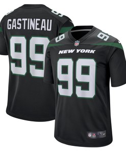 Mark Gastineau New York Jets Game Jersey - Stealth Black Nfl - Robokeg