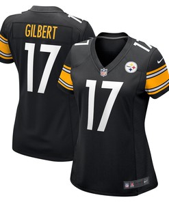 Mark Gilbert Pittsburgh Steelers Womens Game Jersey - Black Nfl - Robokeg