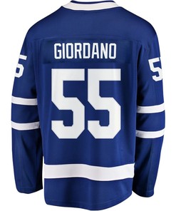 Mark Giordano 55 Toronto Maple Leafs Stanley Cup 2023 Playoffs Patch Home Breakaway Men Jersey - Blue - Robokeg