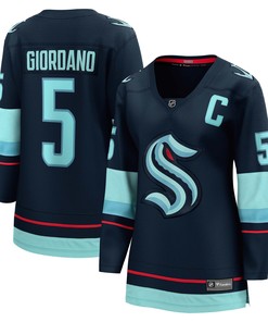 Mark Giordano Seattle Kraken Fanatics Branded Womens Home Premier Breakaway Player Jersey - Deep Sea Blue Nhl - Robokeg