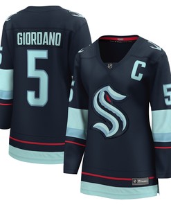 Mark Giordano Seattle Kraken Fanatics Branded Womens Team Home Breakaway Player Jersey - Deep Sea Blue Nhl - Robokeg
