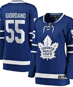 Mark Giordano Toronto Maple Leafs Womens Fanatics Branded Home Breakaway Player Jersey - Blue Nhl - Robokeg