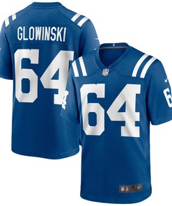 Mark Glowinski Indianapolis Colts Game Jersey - Royal Nfl - Robokeg