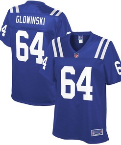 Mark Glowinski Indianapolis Colts Nfl Pro Line Womens Player Jersey - Royal - Robokeg