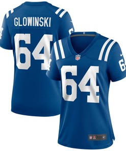 Mark Glowinski Indianapolis Colts Womens Game Jersey - Royal Nfl - Robokeg