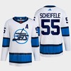 Mark Scheifele 55 Reverse Retro 2.0 2022 Winnipeg Jets White Jersey Primegreen - Robokeg
